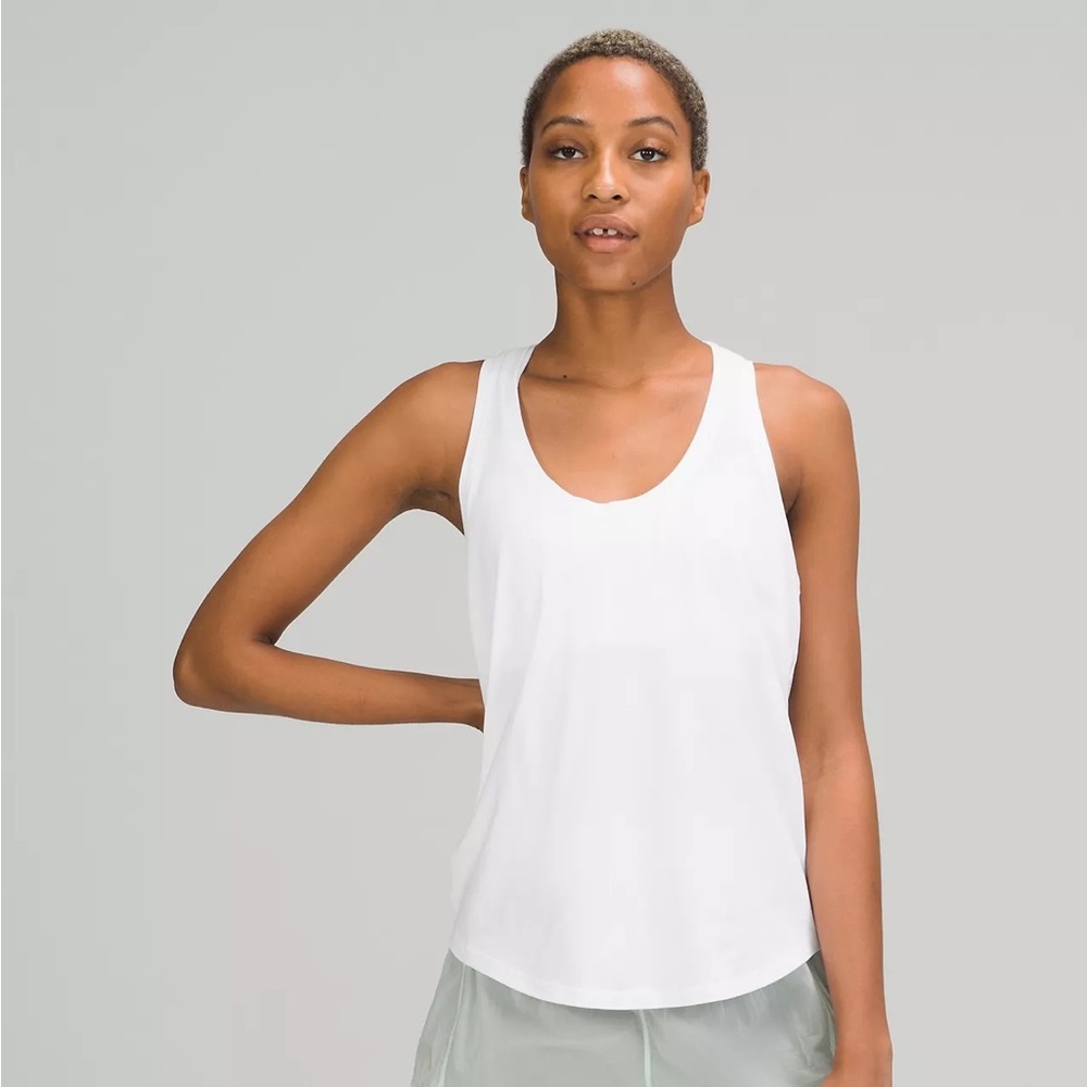 NWOT Lululemon Love tank top in white size 2 never worn!